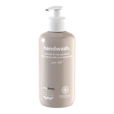 Euclove Natural Hand Wash - Lavender & Rose Geranium 500ml