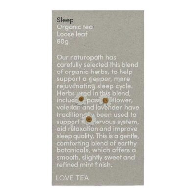 Love Tea Sleep Loose Leaf Tea 60g