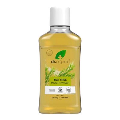 Dr Organic Tea Tree Mouthwash 500ml