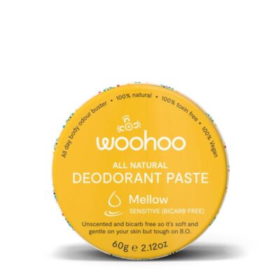 Woohoo All Natural Deodorant Paste Tin - Mellow Mellow 60g