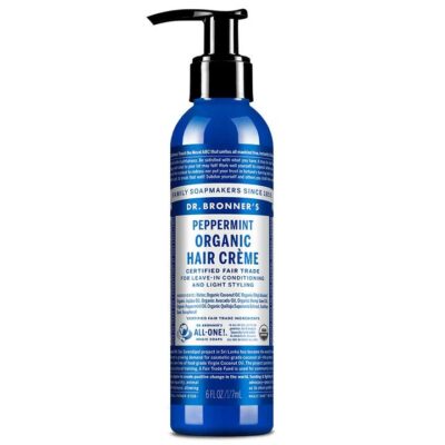Dr Bronner's Organic Hair Creme - Peppermint 177ml