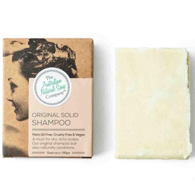 Australian Natural Soap Company Solid Shampoo - Original 100g