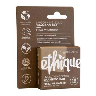 Ethique Frizz Wrangler Smoothing Solid Shampoo Bar Mini 15g