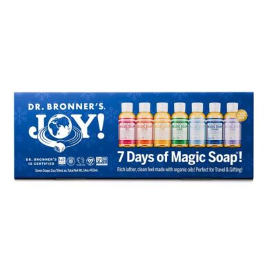 Dr Bronner's Magic Soap Advent Calendar 7 Item Pack