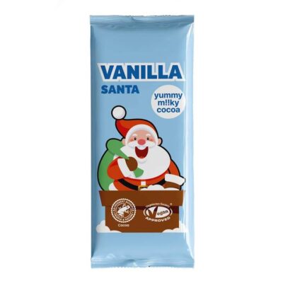 Plamil Vegan Chocolate Dairy-milk Style Chocolate Santa Bar 20g