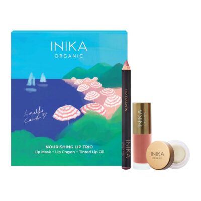 Inika Organic Nourishing Lip Trio 3 Items