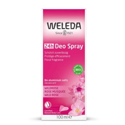 Weleda Floral Fresh Deodorant Spray – Wild Rose 100ml