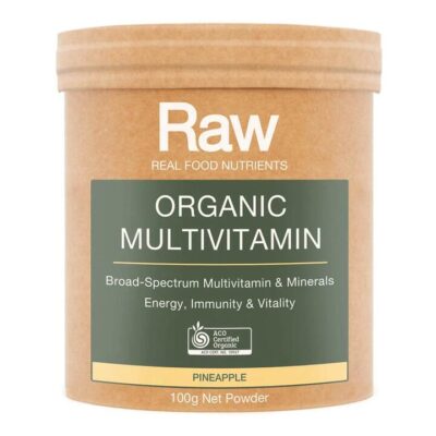 Amazonia Raw Organic Multivitamin - Pineapple 100g