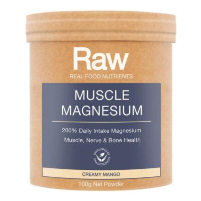 Amazonia Raw Muscle Magnesium - Creamy Mango 100g